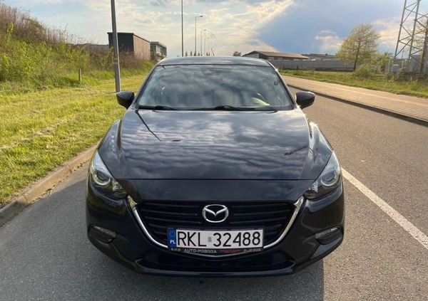 Mazda 3 cena 67900 przebieg: 33056, rok produkcji 2017 z Kolbuszowa małe 667